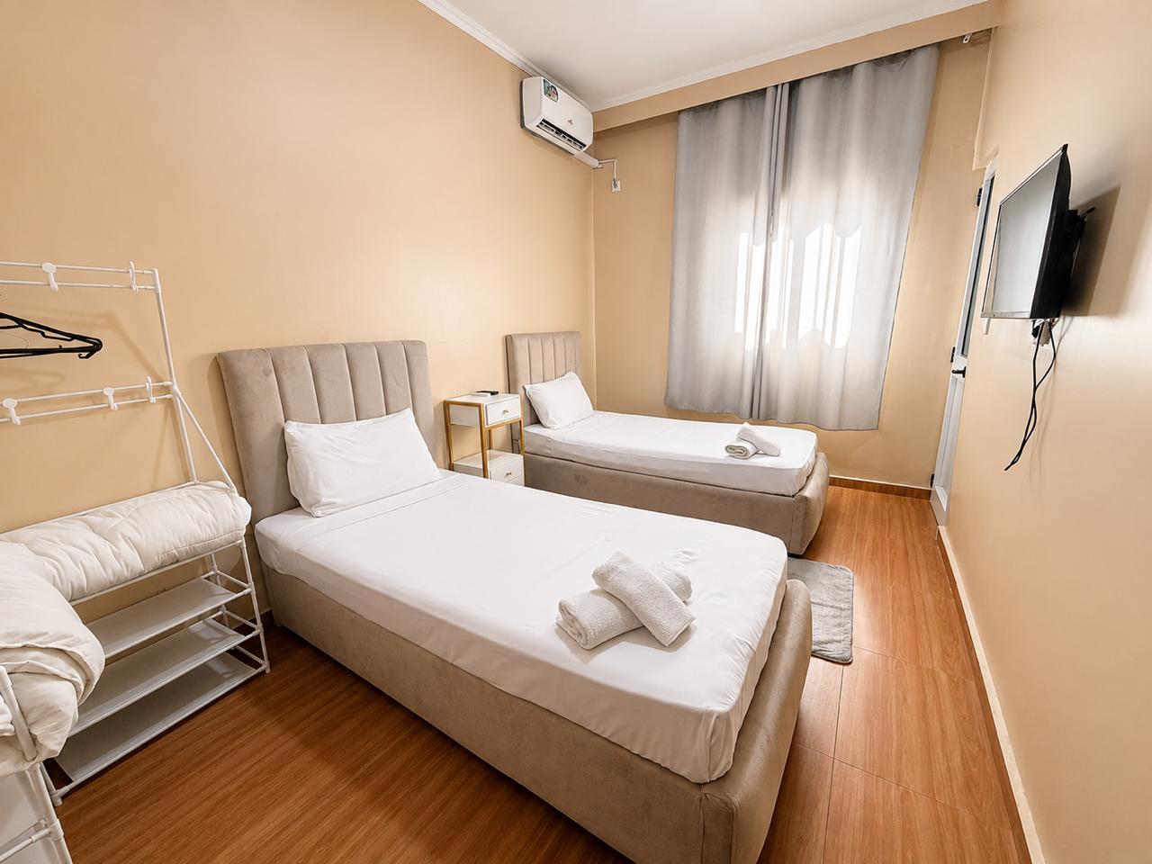 Quarto Duplo com duas camas